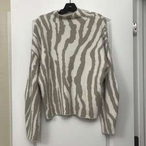 Express Zebra Print sweater